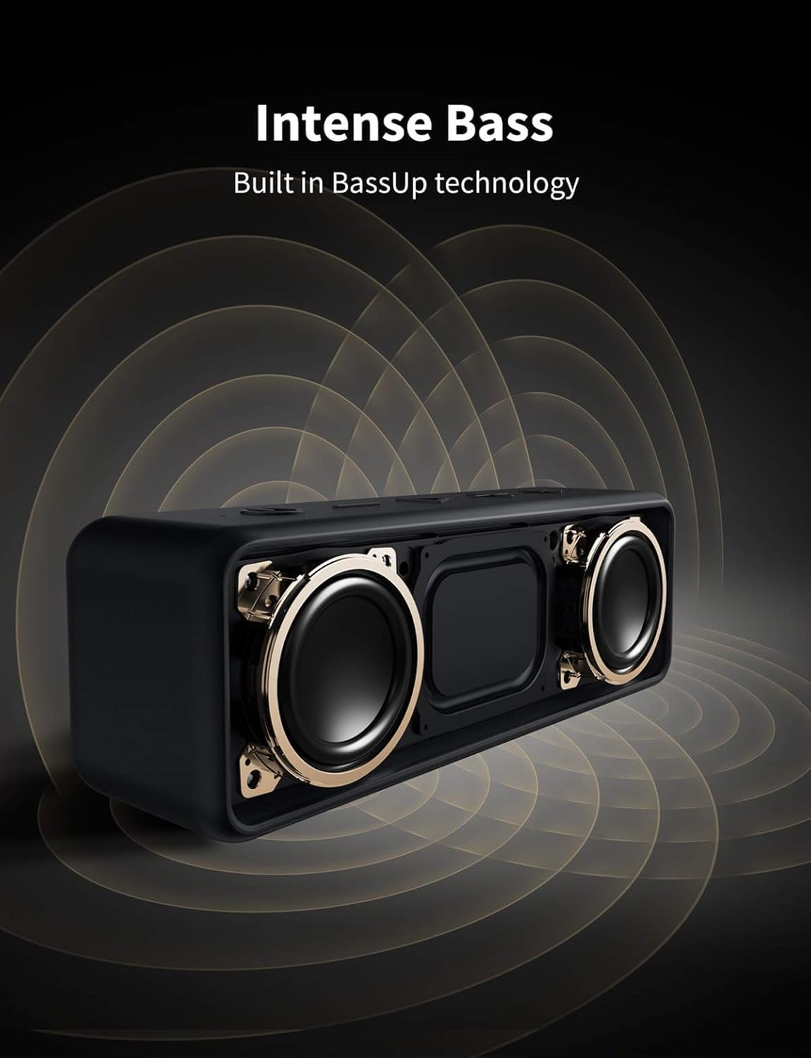 Soundcore 2 Portable Bluetooth Speaker, 24-Hour Playtime, IPX7